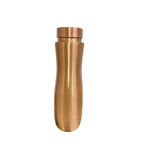 Hot Selling Custom Shape Shiny Polished Water Drinking <b>Copper</b> <b>Bottle</b> Home Use Water <b>Bottle</b> for Health Benefits - Product Image 1