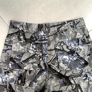 Shorts pour hommes en toile unie, design décontracté et personnalisé, écologiques, respirants, imperméables, coupe-vent, taille haute avec cordon de serrage - Product Image 3