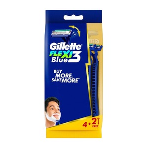 Maquinilla de Afeitar Gillette Blue 3 para Hombre con Lubrastrip Mejorado para una Sensación de Piel Suave y un Rendimiento Superior en el Afeitado Diario - Product Image 6
