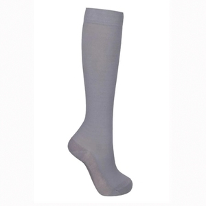 <b>Women</b> Solid Color Knee High Riding <b>Socks</b> Gray <b>Black</b> Equestrian Sport <b>Socks</b> Regular Fit - Product Image 4