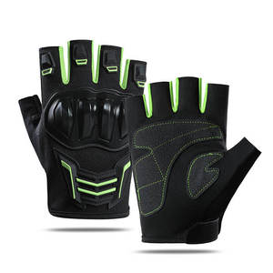 Gants de moto mi-doigts pour hommes avec écran tactile – Nouveauté très prisée pour l'été, l'entraînement en extérieur, le cyclisme et le tir - Product Image 4