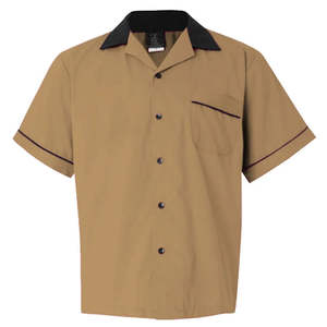 <b>Bowling</b> Team Wear Custom Men's Knitted 100% Polyester Anti-Pilling Breathable Durable Short Sleeve Printed Sports <b>Shirt</b> - Product Image 6