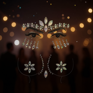 ILAN Pegatinas Brillantes para la Cara, Decoraciones Faciales 32653 - Product Image 2