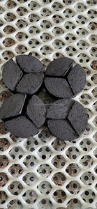 White Ash <b>Coconut</b> Hookah <b>Charcoal</b> Tri Cut with Dense Structure for Private Label Brands - Product Image 6