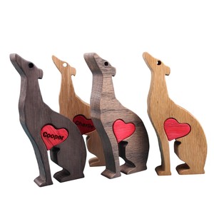 Figurines et sculptures artisanales en bois d'acacia - Design contemporain, écologiques, faites à la main, durables, décoration d'intérieur pour le salon |   OEM - Product Image 6