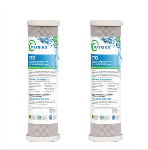 Filtre à charbon actif pour purificateur d'eau commercial 2,5 x 10 pouces, amélioration du goût et de la qualité de l'eau potable, nouvelle arrivée 2026 - Product Image 1