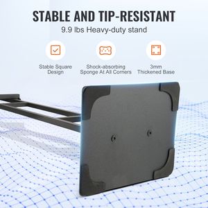 Espositore per Poster Bifacciale Regolabile in Altezza 75 Pollici, Supporto per Insegne da Terra Resistente - Product Image 4