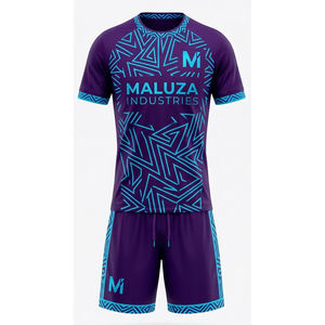 Conjunto de Uniforme de Fútbol Sublimado Personalizado, Tacto Suave, Transpirable, Ropa Deportiva de Equipo Personalizada, Directo de Fábrica - Product Image 1