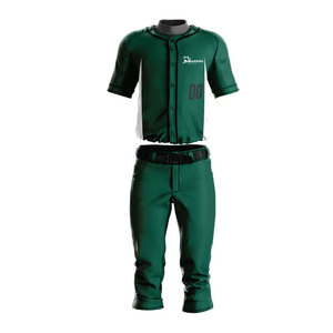 Tenues de sport à prix avantageux, uniformes de baseball personnalisés avec logo, vente en gros d'uniformes de baseball en service OEM - Product Image 1