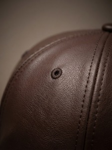 Premium Genuine Leather <b>Caps</b> for Men and <b>Women</b> Stylish Vintage Baseball Hats Adjustable Leather Headwear for Outdoor - Product Image 4