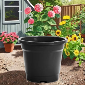 Pot de jardin noir de 3,5 pouces, type assiette, écologique, durable, léger, pour usage intérieur et extérieur, prix d'usine indien en gros - Product Image 2