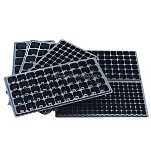 MORUAN Bandeja <span class=keywords><strong>de</strong></span> Plástico Negra <span class=keywords><strong>de</strong></span> Alta Calidad y Durabilidad para Plántulas, 0.8-1.2mm, 4cm <span class=keywords><strong>de</strong></span> Profundidad, 200 Orificios, <span class=keywords><strong>Macetas</strong></span> <span class=keywords><strong>de</strong></span> Vivero <span class=keywords><strong>de</strong></span> 0.7 Galones para Plantas <span class=keywords><strong>de</strong></span> Jardín - Product Image 3