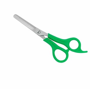 Ciseaux de coiffure en acier inoxydable avec lame tranchante, conçus pour droitiers, pour une précision et des performances optimales en salon - Product Image 1