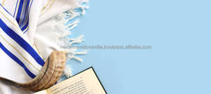 Cuerno Shofar hecho a mano de Israel, diseño auténtico con acabado medio pulido, ideal para ceremonias y colecciones religiosas - Product Image 4