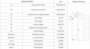 कारखाने की कीमत <span class=keywords><strong>r134a</strong></span> रेफ्रिजरेटर गैस के डिब्बे 200 जी/250 जी/300g खाली धातु एरोसोल कंटेनर - Product Image 3