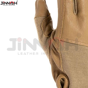 Guantes Tácticos de Caza, Aislantes, de Cuero, Impermeables, Antideslizantes, Transpirables, con Cierre de Gancho y Bucle, para Clima Cálido, Actividades al Aire Libre - Product Image 4