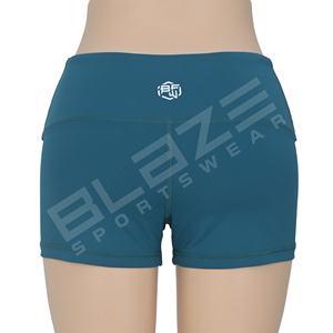 Blaze Fight Wear OEM Vente en gros de short de yoga taille haute pantalon chaud fitness biker shorts de plage taille élastique leggings de yoga - Product Image 3