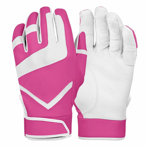Gants de frappeur de baseball en cuir du Pakistan en gros, respirants, durables, légers, avec logo et couleur personnalisés - Product Image 5