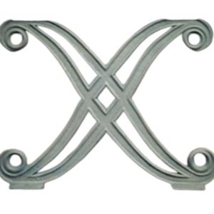 Barandillas de balcón de hierro fundido estilo francés, resistentes al óxido, montadas en la pared, diseño exterior duradero, arquitectura decorativa para jardín de villa. - Product Image 6