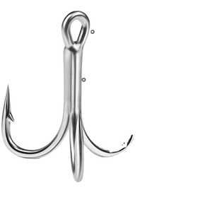 Anzuelos Circulares de Acero Inoxidable para Pesca, Anzuelos Triples con Cierre de Seguridad para Señuelos Blandos, Anzuelos Personalizados para Pesca en Lago, Fabricante OEM - Product Image 2