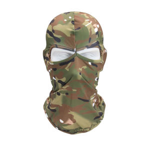 หน้ากากบาลาคลาวาถักสีดำคุณภาพสูงแบบกำหนดเองสำหรับทุกเพศ เหมาะสำหรับปั่นจักรยาน กีฬา สกี ระบายอากาศได้ดี กันน้ำ พร้อมลายพิมพ์ - Product Image 2