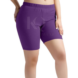 Shorts de cyclisme performants pour femmes, respirants, taille haute, séchage rapide, écologiques, en Spandex/Polyester, pour l'entraînement, la course et le yoga - Product Image 2