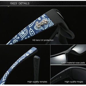 Gafas de Sol Rectangulares con Montura Completa, Polarizadas y Anti-Radiación para Hombre, Protección Solar, Montura de PC, UV400, Venta al Por Mayor - Product Image 6