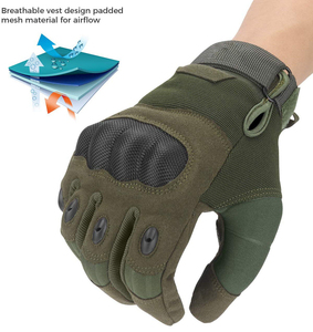 Gants tactiques durables avec une adhérence améliorée et un soutien renforcé de la paume pour les travaux en extérieur, l'entraînement, la randonnée et les programmes d'aventure - Product Image 4