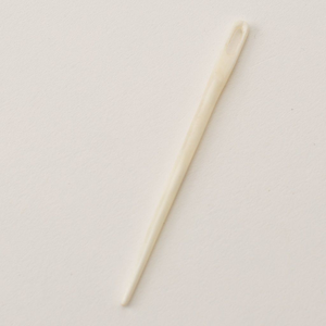 Aiguille en os de buffle naturel poli de haute qualité, 11 cm, pour couture et tricot, écologique, style Viking, en os animal - Product Image 4
