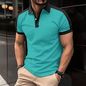 Nuevo Diseño de Camisetas Polo Casuales de Algodón para Hombre, Marca de Moda, Camiseta Polo de Manga Corta para Hombre - Product Image 6