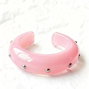 Pulseras de Resina Tradicionales Hechas a Mano para Mujer, Colección de Accesorios de Moda Étnica con Toque de Cristal - Product Image 3