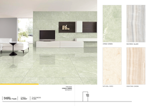 Azulejos de Porcelana de Lujo Brillantes para Interiores, 8mm de Grosor, Absorción de Agua <0.5%, Diseño Moderno para Apartamentos, ¡Oferta! - Product Image 1