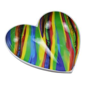 Plato de Diseño Sólido con Forma de Arcoíris, Colorido, Regalo de Orgullo LGBTQ, Plato para Servir Dulces y Bocadillos, Decoración para el Hogar - Product Image 1