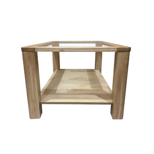 Table basse ovale à double plateau en verre, design sculptural, pour salle à manger, salon, extérieur, appartement - Product Image 4