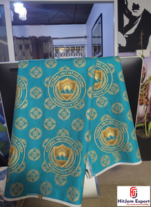 Tela de Algodón con Estampado Africano Twill Rib de Nigeria para Bolsos de Moda, Servicio de Fabricación Textil Personalizado OEM ODM - Product Image 3
