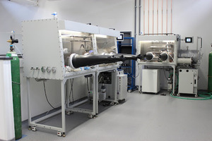 Boîte à gants pour cellules solaires à base de perovskite, atmosphère contrôlée, traitement des matériaux, développement de cellules, laboratoires, assemblage de revêtements de cellules - Product Image 4