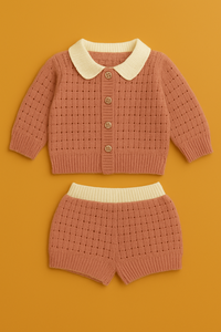 Infant Clothing <b>Bundle</b> Soft Warm Knit Outfit For Newborn Winter Wear Custom Logo Private Label Supply Service - Product Image 3