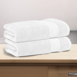 Toallas de baño de algodón de marca privada para el cuidado de la salud, 400 GSM, suaves, absorbentes y amigables con la piel, 140x70 cm, toallas médicas a bajo costo. - Product Image 5