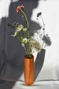 Jarrón de Flores Secas Personalizable, Ligero, de Madera Maciza Clásica, Decoración para el Hogar, Tienda o Restaurante, Duradero, 100% Natural - Product Image 3