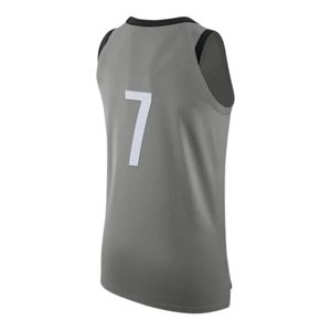 Maillot de basket-ball gris et noir pour hommes, sans manches, léger, respirant, pour matchs et compétitions - Product Image 2