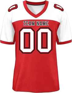 Uniforme de football américain sublimé, uniforme d'équipe de football américain pour jeunes, maillot de football américain pour hommes, logo personnalisé - Product Image 5