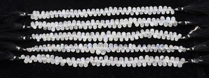 AAA Natural White <b>Rainbow</b> Moonstone Faceted Teardrop Shape Beads 5x7MM White <b>Rainbow</b> Moonstone Briolette 13 Inch By Wholesaler - Product Image 4
