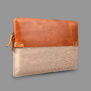 Genuine <b>Leather</b> Flat Laptop Sleeve <b>Case</b> Patterned Notebook Cover Custom Logo Business Travel Bag - Product Image 1