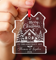 Nouvelle Collection 2026 : Ornements de Noël Personnalisés en Verre – Vente en Gros, Dropshipping, Impression à la Demande Direct Usine