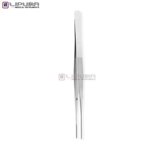 De Bakey Forceps – 20 cm with a 2mm <b>bite</b> x 2 and 1.5mm <b>bite</b> Stainless Steel Tips Surgical Instrument Safety Standard - Product Image 4