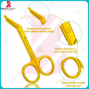 Nouveauté : Ciseaux à pansements de qualité hospitalière, ciseaux de traumatologie EMT, acier inoxydable, outil chirurgical de premiers secours, fournitures médicales - Product Image 3