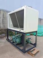 Basse température 40hp réfrigérateur chambre de stockage à froid réfrigération marcher dans le congélateur semi-hermétique compresseur unité de condensation
