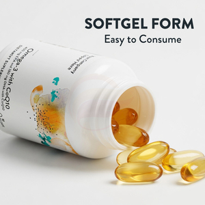 Aceite de Pescado Omega 3 con CoQ10 en Cápsulas Blandas, Suplemento para la Salud del Corazón, Marca Privada OEM, Suplemento Dietético - Product Image 4