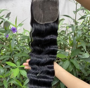 Paquets de cheveux vierges bruts vietnamiens DD prix de gros, paquets de cheveux humains à texture ondulée profonde extensions de cheveux pour femmes noires - Product Image 6