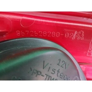 ไฟท้ายซ้ายแท้ รุ่น 208 รุ่นที่ 1 ปี 2012-2015 มือสอง รหัสอะไหล่ 9672628280 - Product Image 2